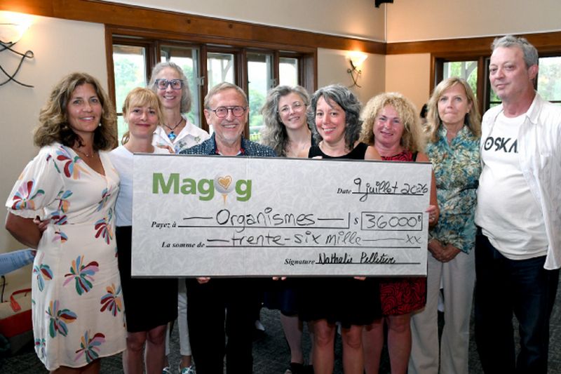 Le Tournoi de golf du conseil municipal de Magog amasse 36 000 $